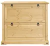 vidaXL Scarpiera  99x32x85 cm in legno di pino massiccio Anteprima dell’immagine prodotto 4
