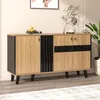 Sweiko 140 x 78,5 x 41 cm großes Sideboard, farblich Produktbild-Vorschau 2