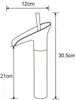 Mexen Orion rubinetto lavabo alto, nero - 745510-70 Anteprima dell’immagine prodotto 2