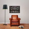 Ghettoblaster - Poster - 80s Boombox – Let the music play Produktbild-Vorschau 3