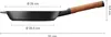 Fiskars Norden Padella per grigliate Ø 26 cm in ghisa nera Anteprima dell’immagine prodotto 4
