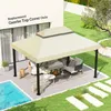 Pavillon Ersatzdach 3x4 m, Ersatzplane zweistufig, 370g Produktbild-Vorschau 9