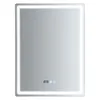 A product shot of a rectangular LED bathroom mirror with a light frame. Náhled obrázku produktu
