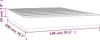 A diagram showing the dimensions of a mattress. Produktbild-Vorschau