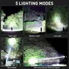 2er-Pack Wiederaufladbare LED-Taschenlampen mit hoher Produktbild-Vorschau 5