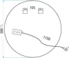 Specchio Led Rea 60cm Bas Anteprima dell’immagine prodotto 10