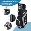 Torba Golfowa Ze Stojakiem Torba Na Kije Lekka Z Podwójnym Podgląd zdjęcia produktu 3