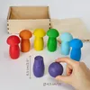 Ulanik Holzset "Regenbogen: Pilze" Produktbild-Vorschau 7