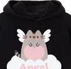 Pusheen - Dámská mikina s kapucí NS7876 (S) (Black) Náhled obrázku produktu 4