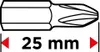 Punte per cacciavite GRAPHITE PH2 x 25 mm, 100 pz. Anteprima dell’immagine prodotto 2