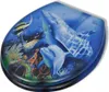 vidaXL Siège de toilette MDF Couvercle Dauphins Voir les images du produit 21