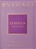 The image shows the front of a Bvlgari Omnia Amethyste Eau de Toilette box. Produktbild-Vorschau