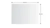 Szklana deska ochronna BIAŁA SUPERWHITE 60x52cm deska do Podgląd zdjęcia produktu 4