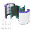 Ersatz Hepa Filter & Aktivkohlefilter für Dyson TP04 TP05 Produktbild-Vorschau 2