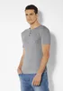 H.I.S. T-Shirt grau-meliert Größe XL Produktbild-Vorschau 6