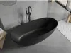 Mexen Bari freistehende Badewanne aus Mineralguss 165 x 75 Produktbild-Vorschau 3