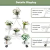 FATIVO Support Plantes Métal avec Roulettes 6 Niveaux, Voir les images du produit 14