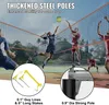 SucceBuy Set di reti da pallavolo a 4 vie, rete da Anteprima dell’immagine prodotto 5