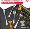 Couverts pour enfants Nirosta Safari, couverts de haute Voir les images du produit 7