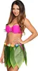 Gonna a foglia Hawaii accessorio costume colore verde - Anteprima dell’immagine prodotto 7