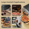 forno per pizza a 2 livelli 3000W con pietra in cordierite Anteprima dell’immagine prodotto 9