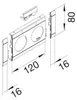 Hager GB080217035 - Grau - ABS Synthetik - 1 Stück(e) Produktbild-Vorschau 3