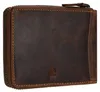 GREENBURRY Geldbörse Vintage Zip Around Wallet Brown braun Produktbild-Vorschau 5