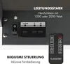 Klarstein Deko Kamin mit LED-Flammen, Elektro Kamin mit Produktbild-Vorschau 4