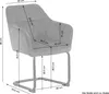 byLIVING ELBA Schwingstuhl 2er Set, drehbar 180° mit Produktbild-Vorschau 3