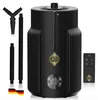 Schwarzer NEBEL PRO 6-Liter-Luftbefeuchter mit Nebelschlauch und Fernbedienung. Produktbild-Vorschau