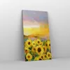 Bild auf Leinwand - Leinwandbild - Sonnenblumen Blume - Produktbild-Vorschau 4