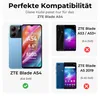 Marketing image showing compatibility of a phone case with different ZTE Blade models. Produktbild-Vorschau