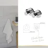 Lenz Handtuchhaken VIDA Chrom 2er Set - hochwertige Produktbild-Vorschau 3