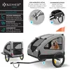 KESSER® Remorque pour chiens Boxer 2-en-1 : remorque pour Voir les images du produit 2
