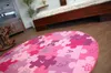 Teppich kreis PUZZLE lila  lila rund 170 cm Produktbild-Vorschau 3