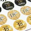 Oblique Unique 18. Geburtstag Sticker Jubiläum Deko Produktbild-Vorschau 3