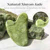 Gua Sha Stone Přírodní nefritová masáž obličeje Vánoční Náhled obrázku produktu 3