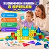 Fits4Kids Magnetische Bausteine 100 Teile mit 99 Stickern Produktbild-Vorschau 2