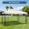 Ersatzdach für Metallpavillon 4x3m mit Leckageöffnung, Produktbild-Vorschau 8