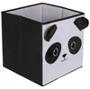Aufbewahrungsbox Faltbox 27x27x28cm Panda Stoffkorb Produktbild-Vorschau 1