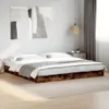 vidaXL Rám postele bez matraca údený dub 180x200 cm Náhľad obrázku produktu 2