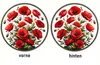 GKA XL Sonnenfänger Mohn 20 cm Buntglas Lichtfänger Produktbild-Vorschau 5