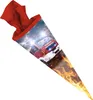 itenga Schultüte Zuckertüte 70cm rund Feuerwehr Produktbild-Vorschau 1