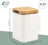bremermann Wand-Kosmetikeimer 3 l, Badmülleimer Produktbild-Vorschau 7