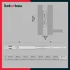 A technical diagram and product specification sheet for drawer slides, featuring dimensions and measurements. Anteprima dell’immagine prodotto