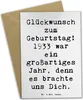 Mr. & Mrs. Panda Klappkarte Spruch 1933 Geburtstag - Weiß - Produktbild-Vorschau 1