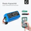 CELLONIC 1x Akku kompatibel mit Proscenic Produktbild-Vorschau 2