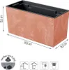 CORBI terracotta effetto cemento 39,5 cm Anteprima dell’immagine prodotto 5
