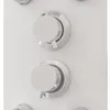 vidaXL Panneau de douche en verre 25x47,5x130 cm blanc Voir les images du produit 5