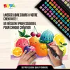 Joya Creative Twinmarkers Set 100 pièces - Marqueurs à Voir les images du produit 3